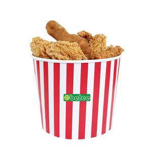 <span class=keywords><strong>Seau</strong></span> en papier jetable pour <span class=keywords><strong>poulet</strong></span> <span class=keywords><strong>KFC</strong></span> à emporter - Product Image 3