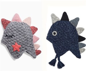 Cartoon Kids Beanie <strong>Hat</strong> for Newborn Baby Full Warm Clothing <strong>Dinosaur</strong> Thick Baby <strong>Hat</strong> Knitted - Product Image 1