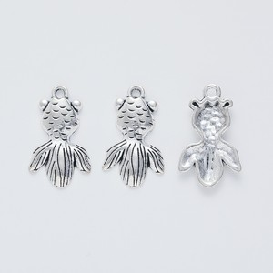 จี้รูปหางปลาทอง ทำจากโลหะผสมสังกะสี สำหรับสร้อยข้อมือธีมตู้ปลา - Product Image 3