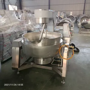 Curry Food Use Planetary Cooking Mixer Wok Jacketed Kettle