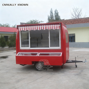 OEM Restaurant For Coffee Mobile Kitchen Pizza Concession Bar Food Trailer - Product Image 4