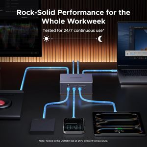 Maxidok Thunderbolt 5 Docking Station Revodok 17 in 1 USB <b>Hub</b> 120Gbps Data Transfer DP2.1 140W Fast Charging TBT5 Dock High-Spee - Product Image 4