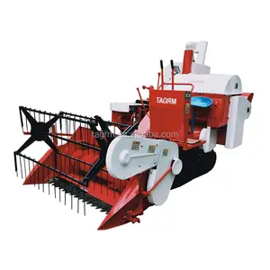 New Wheat Cutter Machine Cosechadora de Arroz Paddy Grain Harvesting Machine Mini Rice Combine Harvesters For Rice And Wheat