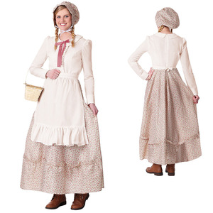 Costume da Festa di Halloween Stile Fattoria 2025, Nuovo Abito Cosplay da Fata Lupo Nonna per Donna Adulta, Dropshipping - Product Image 1