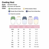 Gilet rafraîchissant pour chien, dos ouvert, UPF50+, ultra léger, été, 1.4x plus efficace, logo personnalisé, OEM ODM