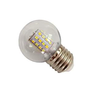 Bombilla LED de 5W 7W, Base E27 Roscada Grande, Bombilla Redonda Transparente en Forma de Bola, 3000K 4000K 6000K, 3 Colores Intercambiables, Voltaje 220V - Product Image 1