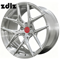 Jantes forgées personnalisées 17 18 19 20 21 22 pouces 5x112 5x120 5x114.3 5x108, finition argent brossé, pour BMW M2 M3 M4, pour Audi RS5
