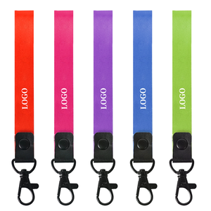 Bán Buôn Cá Nhân Trống Polyester Dây Buộc Cổ Dây Đeo Trống Key In Ấn Tùy Chỉnh Dây Buộc Với Khóa Có Thể Điều Chỉnh - Product Image 1