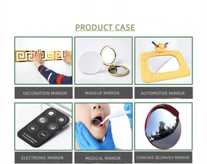 レーザーカット金銀ミラーアクリルガラスシートアクリル粘着ミラーシート - Product Image 6