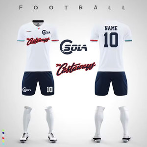<span class=keywords><strong>Maglia</strong></span> da <span class=keywords><strong>calcio</strong></span> per adulti Set completo Soccer23/24 magliette da <span class=keywords><strong>calcio</strong></span> di colore bianco rosso - Product Image 2