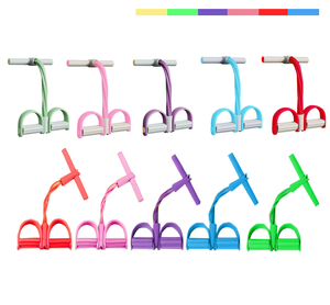 Đa chức năng căng thẳng dây đàn hồi Yoga Pedal puller kháng ban nhạc cao su thiên nhiên EVA bọt căng thẳng dây thiết bị tập thể dục - Product Image 3
