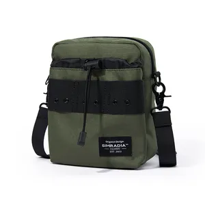 Новый дизайн, Индивидуальная сумка-мессенджер через плечо, маленькая сумка-слинг, нагрудные сумки, сумка-слинг через плечо для мужчин и женщин