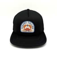 Gorra de Béisbol Personalizada OEM para Hombre, de Alta Calidad, de 5 Paneles, Estructurada, con Cierre a Presión, Visera Plana, Logotipo Bordado, Estilo Hip Hop
