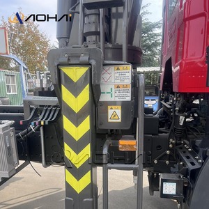 FAW 6x4 monte vinç kamyon şasisi Knuckle Boom kargo kamyon ile Motor pompası Motor çekirdek bileşenleri olarak - Product Image 6