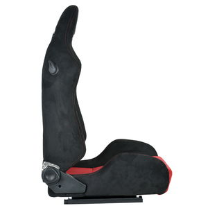 2024 màu đỏ tùy chỉnh ghế đua xe da lộn màu đỏ điều chỉnh duy nhất ghế thể thao phổ quát với đôi trượt cho nhà cung cấp Trung Quốc - Product Image 5