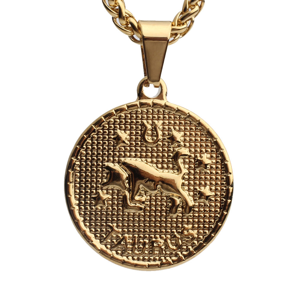 Ciondolo in oro-Toro