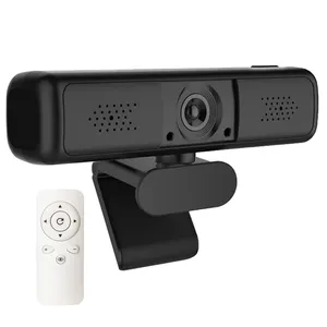 Дешевая камера для ПК с 5-кратным цифровым зумом, пульт дистанционного управления, объектив, крышка для личной безопасности, веб-камера с USB, 4K, 8 Мп, веб-камера