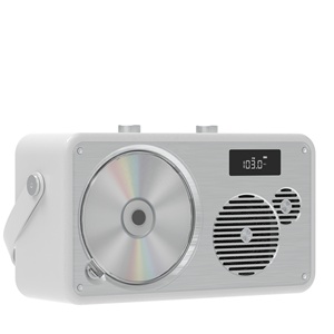 Nouveau design rétro Lecteur <span class=keywords><strong>CD</strong></span> portable rechargeable avec son Hi-Fi - Product Image 1