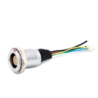 Connecteur MOCO FGG.00/0B/1B/2B/3B 2 à 30 broches 6 broches 9 broches 12 broches Connecteur circulaire autobloquant Push Pull