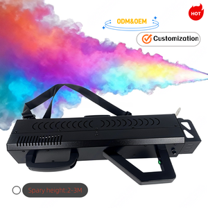 Pistola de Burbujas de Cóctel Económica con Silenciador de Humo y Cargador, Pistolas de Humo RGB para Fiestas - Product Image 4