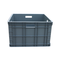 Caisse de transport en PP empilable et recyclable pour fruits et légumes, stockage écologique