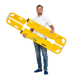 Dragon Factory, camilla plegable de aleación de aluminio, Camilla manual de plástico de emergencia - Product Image 1