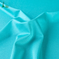 Tela Elástica de Nailon y Spandex Brillante, Lisa, de Punto Ligero, 180g/m, para Trajes de Baño y Ropa Deportiva para Niños y Niñas, Venta Caliente