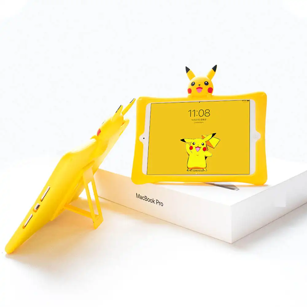 Tablet Covers Case Factory Supply Different Models For Protectors Shell Cartoon air3 Pikachu Silicone Tablet Soft Shell
