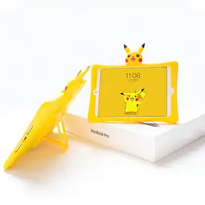 Casing penutup Tablet model berbeda disediakan pabrik untuk pelindung cangkang kartun air3 cangkang lunak Tablet silikon Pikachu