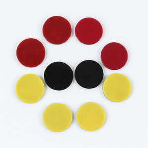 Jetons de poker en plastique personnalisés, pièces de monnaie à personnaliser, impression vierge - Product Image 4