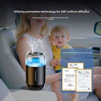 Diffuseur de parfum intelligent pour voiture, moderne, en métal massif, rafraîchissant, portable, avec démarrage et arrêt automatiques, format gobelet