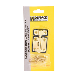 Perno con base in plastica Wolfpack 35 mm. Placcato in ottone - Product Image 2