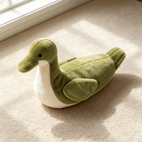 Jouet en peluche canard super doux sur mesure en coton PP, unisexe, OEM, vente en gros, approvisionnement en vrac pour petits animaux