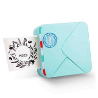 Printer Mini Portabel Nirkabel Phomemo M02S 300dpi Printer Foto Mini Printer Thermal