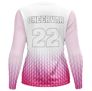 ชุดวอลเลย์บอลคอกลมแขนยาวสำหรับผู้หญิงชุดเล่นวอลเลย์บอลฝึกซ้อมแข่งขัน - Product Image 2