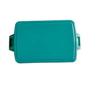 Plat de cuisson rectangulaire en fonte émaillée de 33 cm avec doubles poignées, durable et écologique, pour <span class=keywords><strong>gratin</strong></span> de <span class=keywords><strong>fromage</strong></span>, lasagnes et autres plats <span class=keywords><strong>au</strong></span> four – Vente en gros - Product Image 5