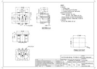 Prix usine IEC60320 C14 prise 15A 250V prise de courant d'entrée ca sécurité 3PIN prise de courant C14 connecteur mâle