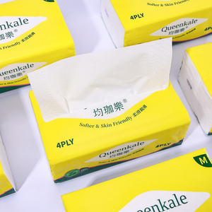 กระดาษเช็ดหน้าเนื้อนุ่ม พรีเมียม อ่อนโยนต่อผิว 4 ชั้น ผลิตจากเยื่อไม้บริสุทธิ์ สำหรับใช้ในสำนักงานและโรงแรม - Product Image 4