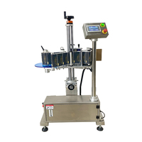 Étiqueteuse de pot plat pour bouteille d'eau Machine d'étiquettes 10L et 20L pour grands pots Full Auto