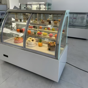 Geling Cake Showcase Panadería Vitrina Gabinete Congelador <span class=keywords><strong>Candy</strong></span> Display Refrigerador - Product Image 4