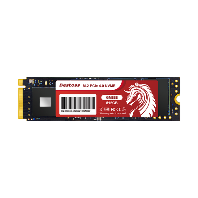 Bestoss Internal M.2 PCIe Gen4x4 NVMe 1.3 512GB 1TB 2TB 4TB Gaming SSD with Heatsink Enclosure for Desktop (New)
