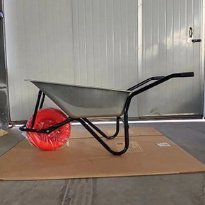 Carretilla de Mano OEM Personalizable de Alta Calidad con Estructura de Acero Cerrada y Ruedas Usadas, Carretilla de Mano Africana para Carritos y Carretillas - Product Image 3