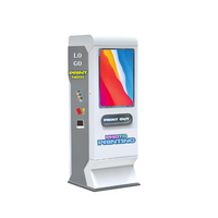 Kiosque d'impression photo multifonction personnalisé à écran tactile Intel Core i5 sur pied avec garantie d'un an et SDK pour aéroports et hôtels