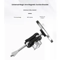 360 rotatif aluminium métal magnétique support de voiture support de tableau de bord pour Xiaomi Su7 téléphone portable tablette