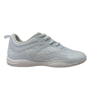 <span class=keywords><strong>Zpatillas</strong></span>, zapatillas de deporte blancas de estilo deportivo para mujer con suela de goma y forro de malla de plantilla de PU para niñas - Product Image 1