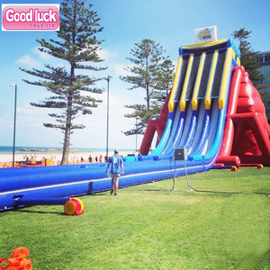 <span class=keywords><strong>Tobogan</strong></span>-parque de atracciones al aire libre, <span class=keywords><strong>tobogan</strong></span> inflable de agua de 53m, Tobogán inflable gigante de cuña <span class=keywords><strong>grande</strong></span> - Product Image 1