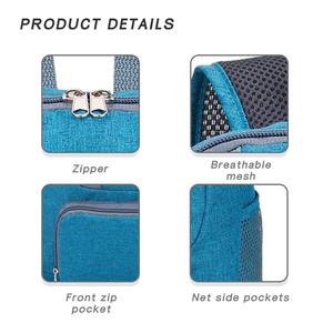 Zaino Leggero in Poliestere con Cerniera, <span class=keywords><strong>Mini</strong></span> Zaino Impermeabile Pieghevole Unisex per Escursionismo, Viaggi e Attività all'Aperto - Product Image 5