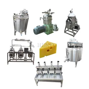 Small Cheese Production Line Making Machine / Cheese Cooking Machine Equipment / Milk Butter Making Machine From Cow Milk