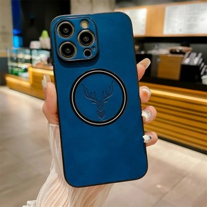 เคสสำหรับ <span class=keywords><strong>iPhone</strong></span> 16เคสหรูหราลายกวางหนัง PU เคสโทรศัพท์มือถือแม่เหล็กสำหรับ <span class=keywords><strong>iPhone</strong></span> 16 15 14 13 PRO <span class=keywords><strong>MAX</strong></span> - Product Image 6