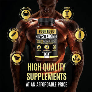 תוספי ענק אפס חומרי מילוי 1000mg בטא ecdysterone עבור מסת שריר רזה, ביצועים אתלטיים וכוח - Product Image 4